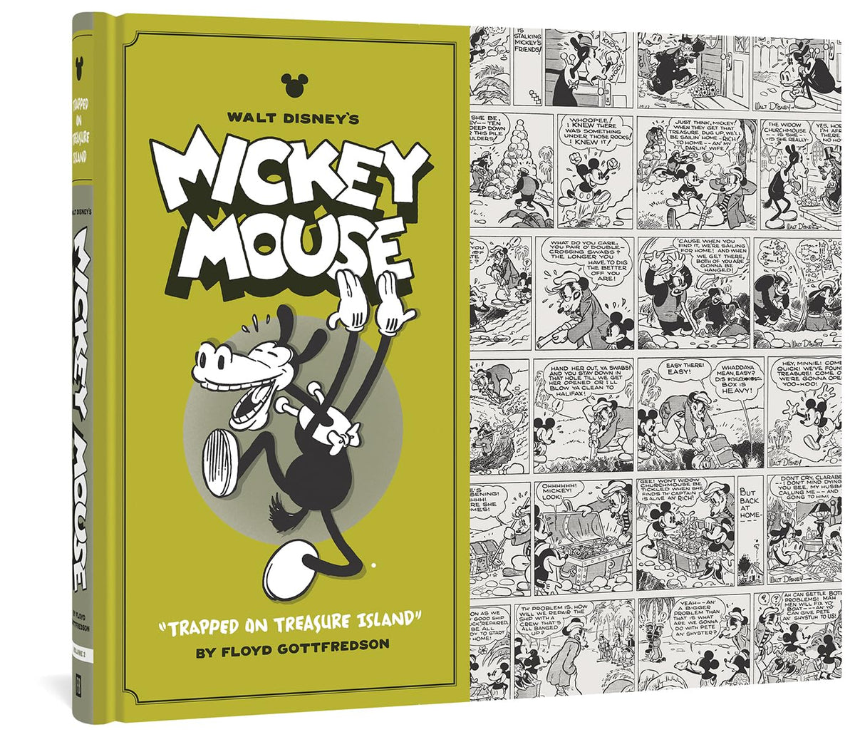 WALT DISNEY'S MICKEY MOUSE VOL 2: Trapped on Treasure Island HC