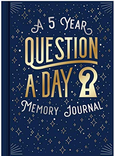 Piccadilly A 5 Year Memory Journal | Self-Improvement & Reflecting Notebook | 365 Questions | 372 Pages