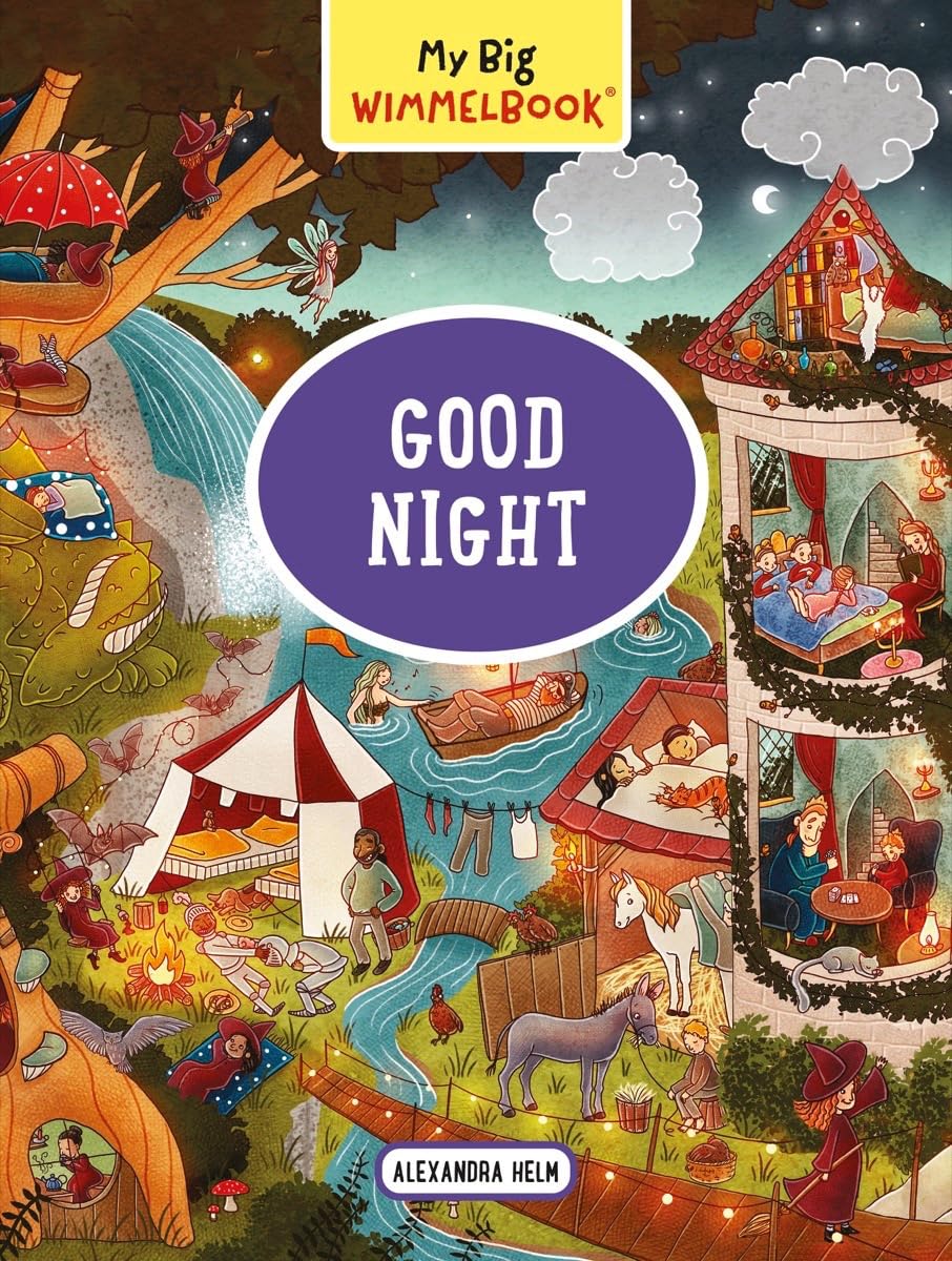 My Big Wimmelbook®―Good Night: A Look-and-Find Book (Kids Tell the Story)
