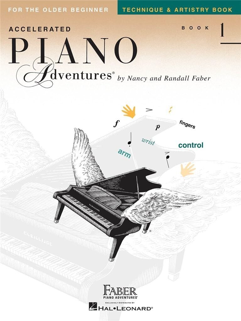 Accelerated Piano Adventures For The Older Beginner, Technique and Artistry Book 1 - 2961