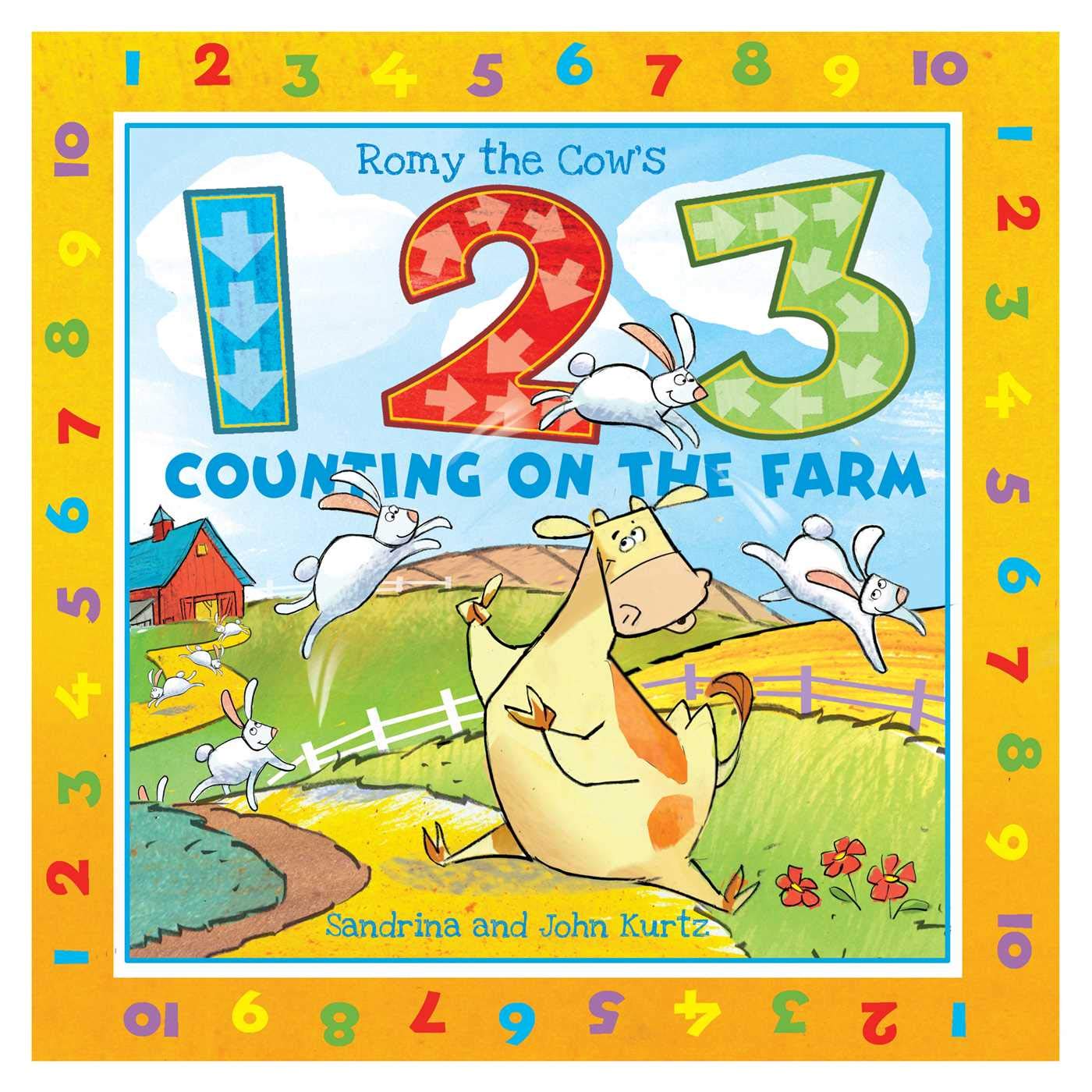 Romy the Cow's 123 Counting on the Farm