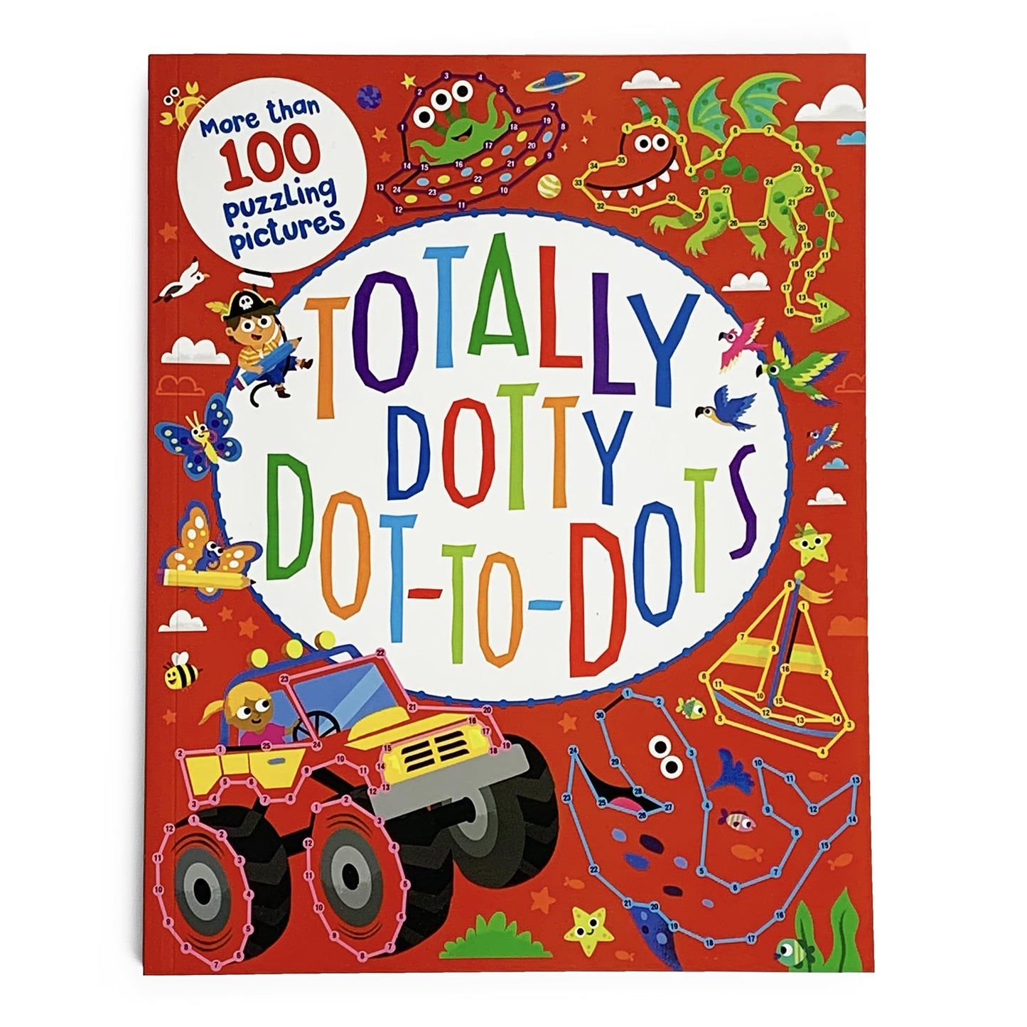 Totally Dotty Dot-to-Dots - Children's Puzzle and Activity Book, Ages 4-8 (Totally Awesome) - 4933
