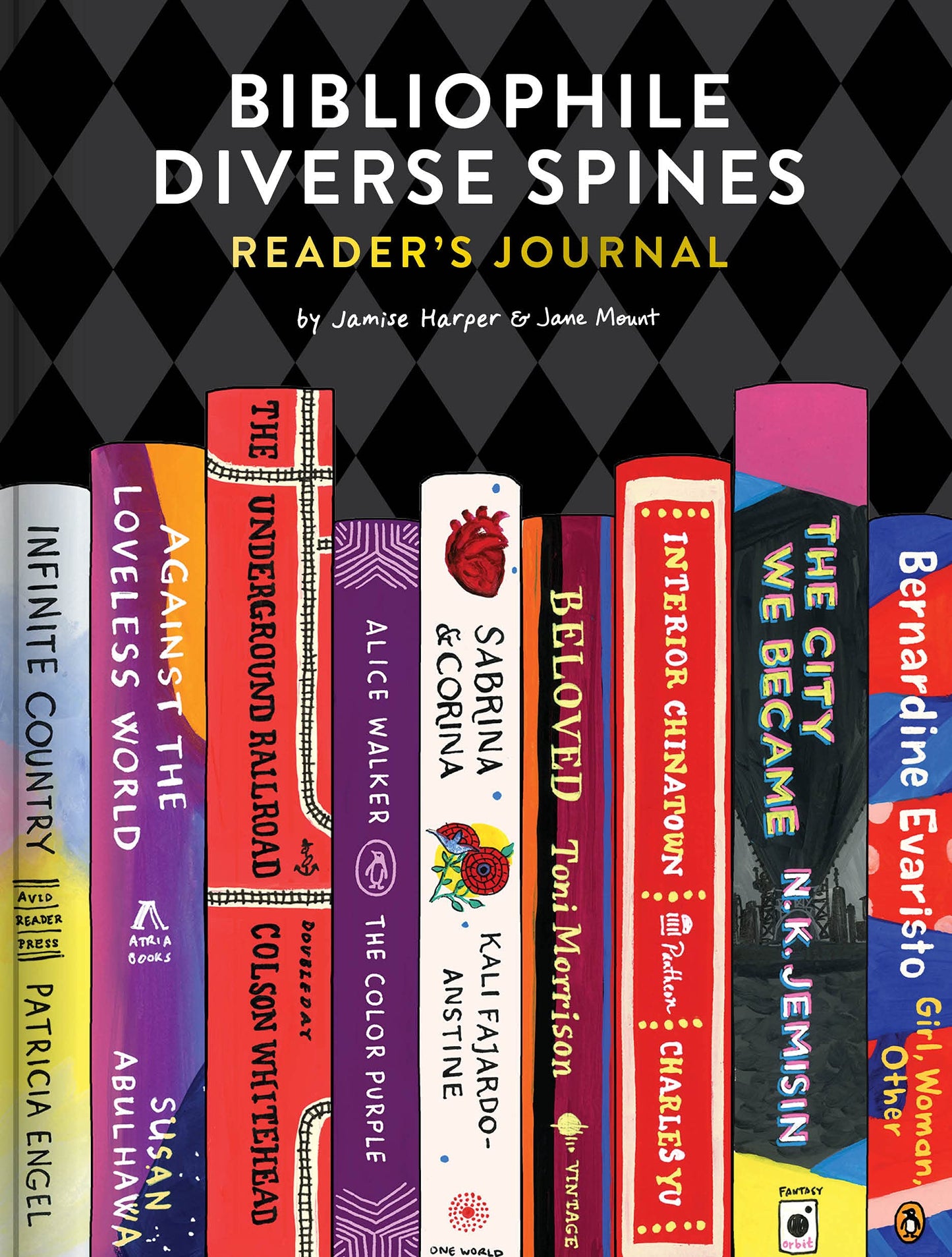 Chronicle Books Bibliophile Diverse Spines Reader's Journal