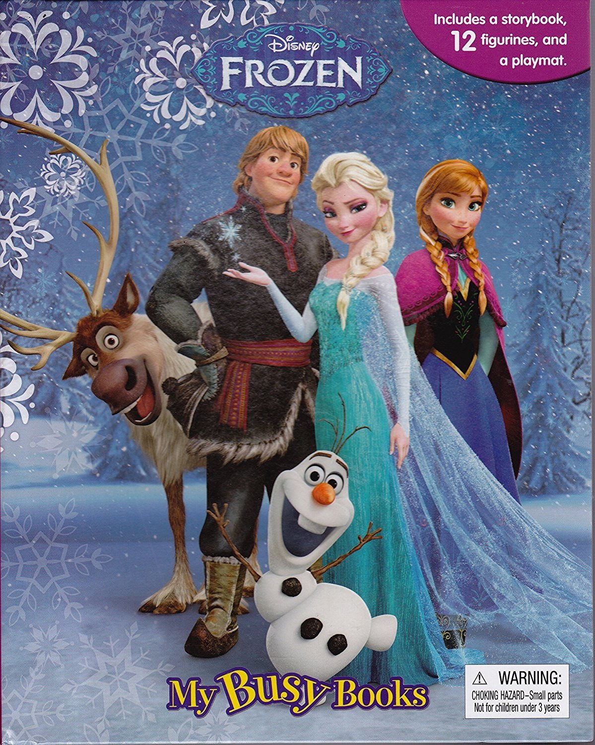 Frozen Story Book Playmat and 12 Figurines