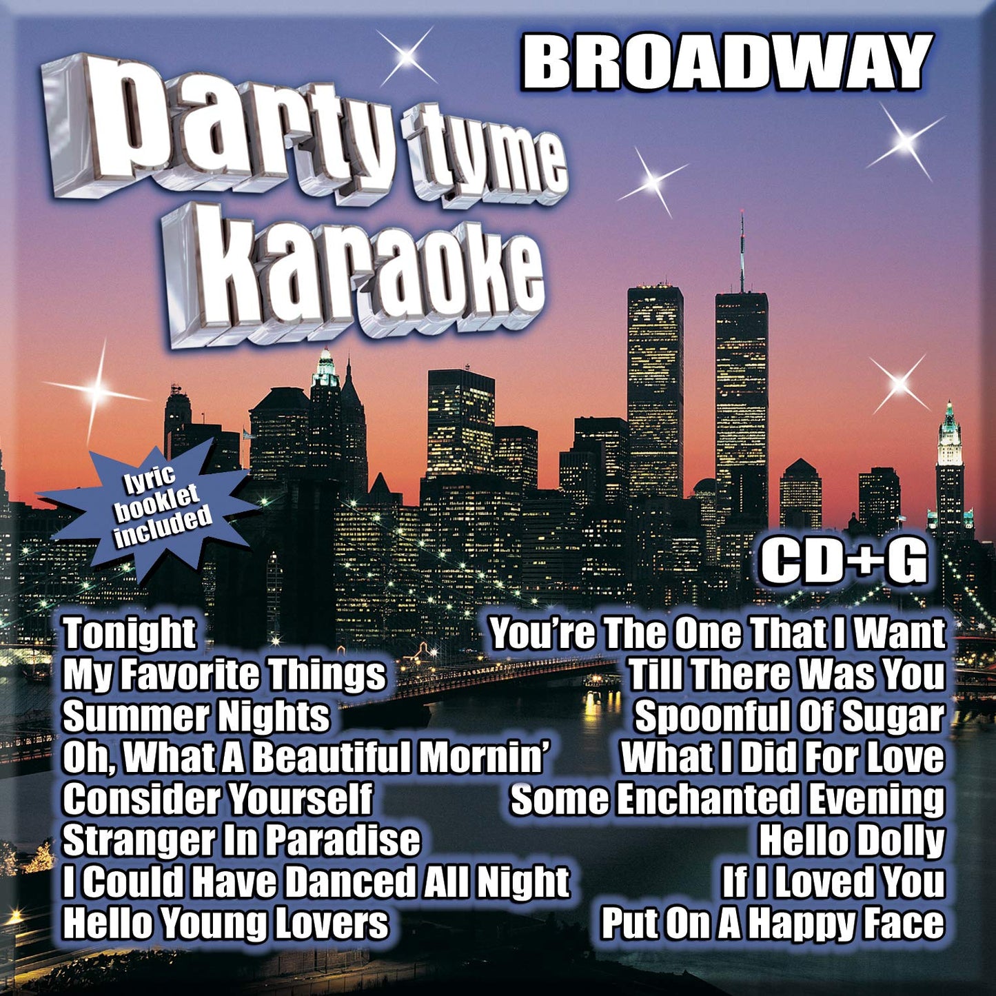 Party Tyme Karaoke - Broadway (16-song CD+G)