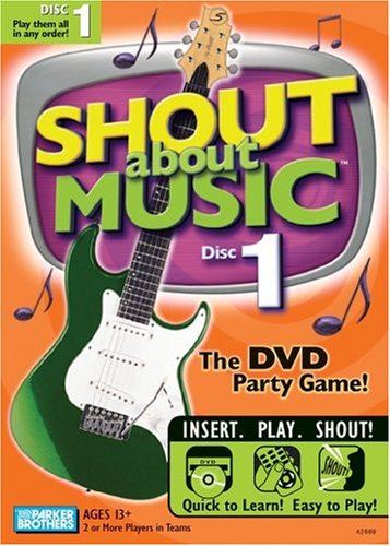 Hasbro Games Shout About Music Disc 1
