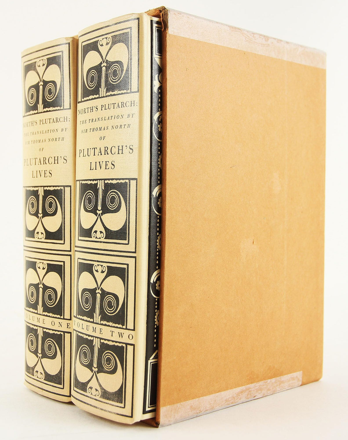 The Lives of the Noble Grecians and Romans in Two Volumes; Volume I & Volume II