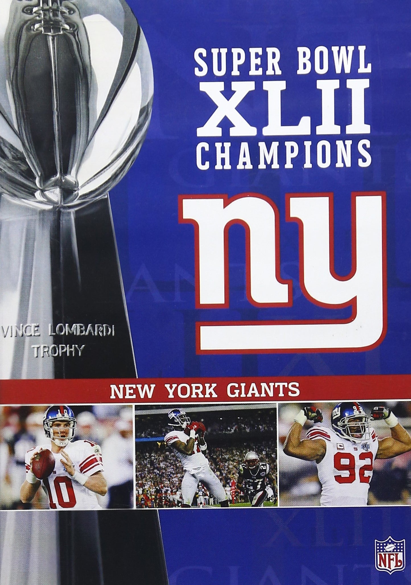 NFL Super Bowl XLII - New York Giants Championship DVD
