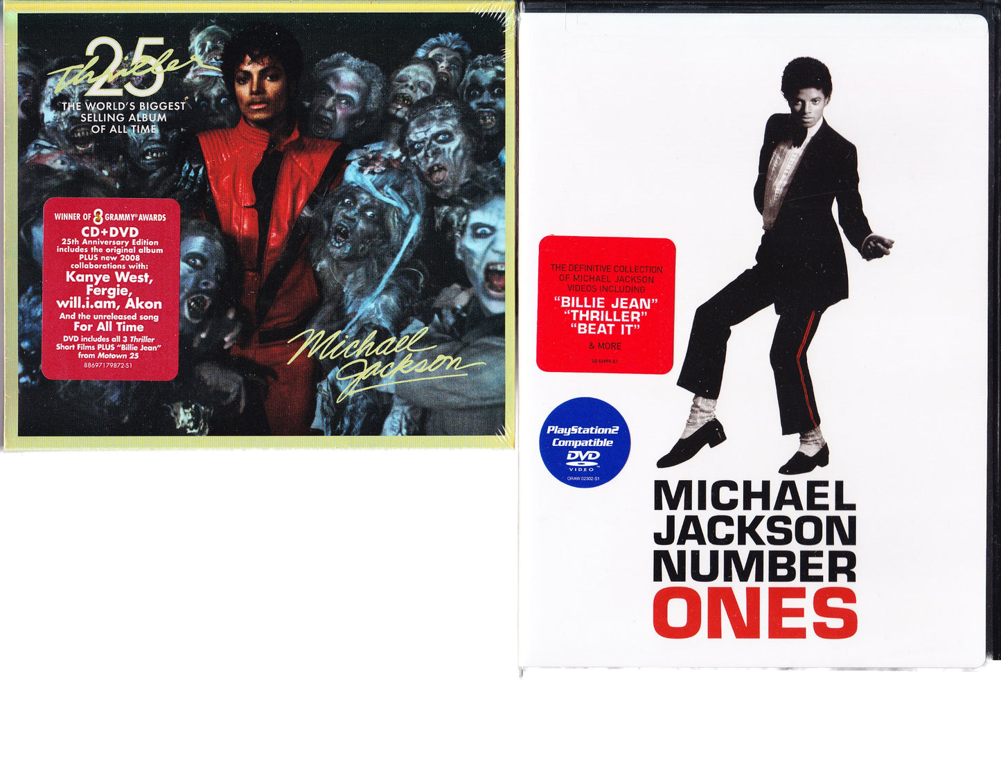 Michael Thriller 25th Anniversary Fan Pack Cd+dvd
