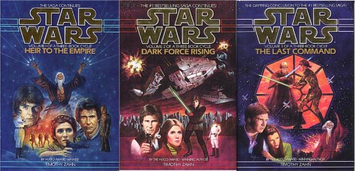Star Wars ~ The Thrawn Trilogy: (Vol. 1) Heir to the Empire ; (Vol. 2) Dark Force Rising ; (Vol. 3) The Last Command