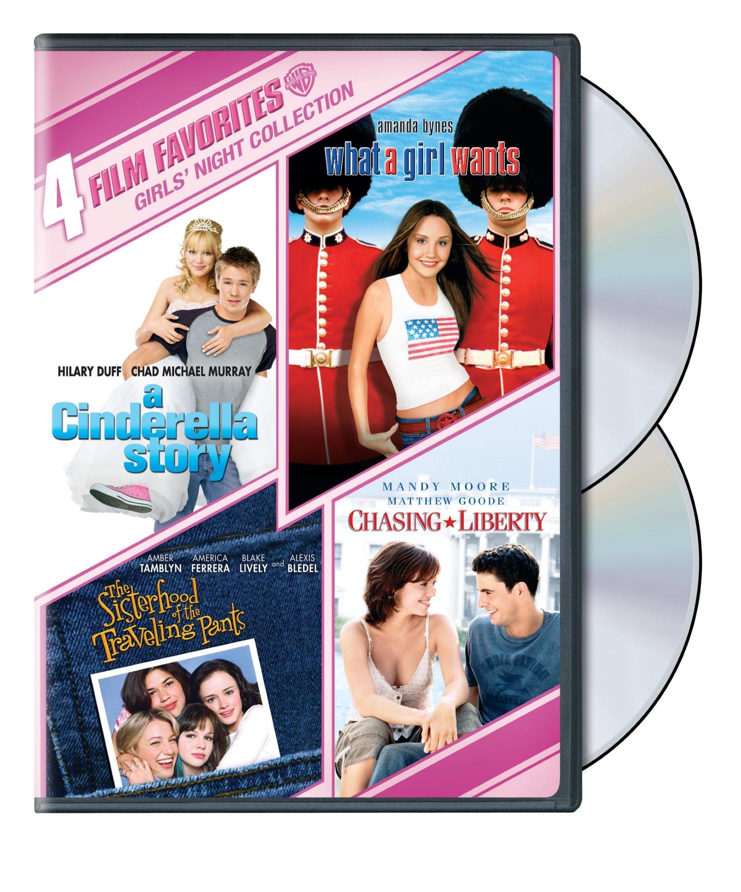 4 Film Favorites: Girls' Night Collection (A Cinderella Story / Chasing Liberty / Sisterhood of the Traveling Pants / What a Girl Wants) - 3062