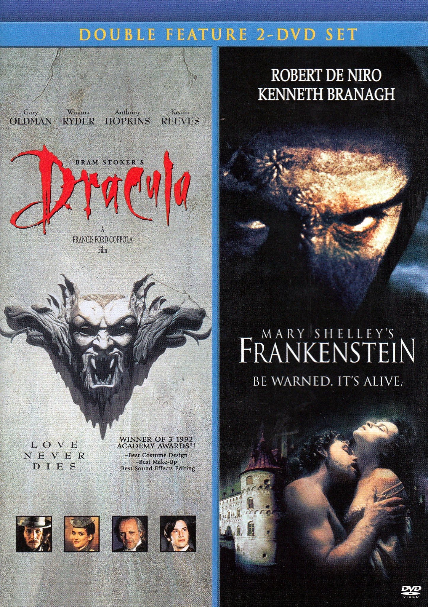 Bram Stoker's Dracula/Mary Shelley's Frankenstein (Double Feature)