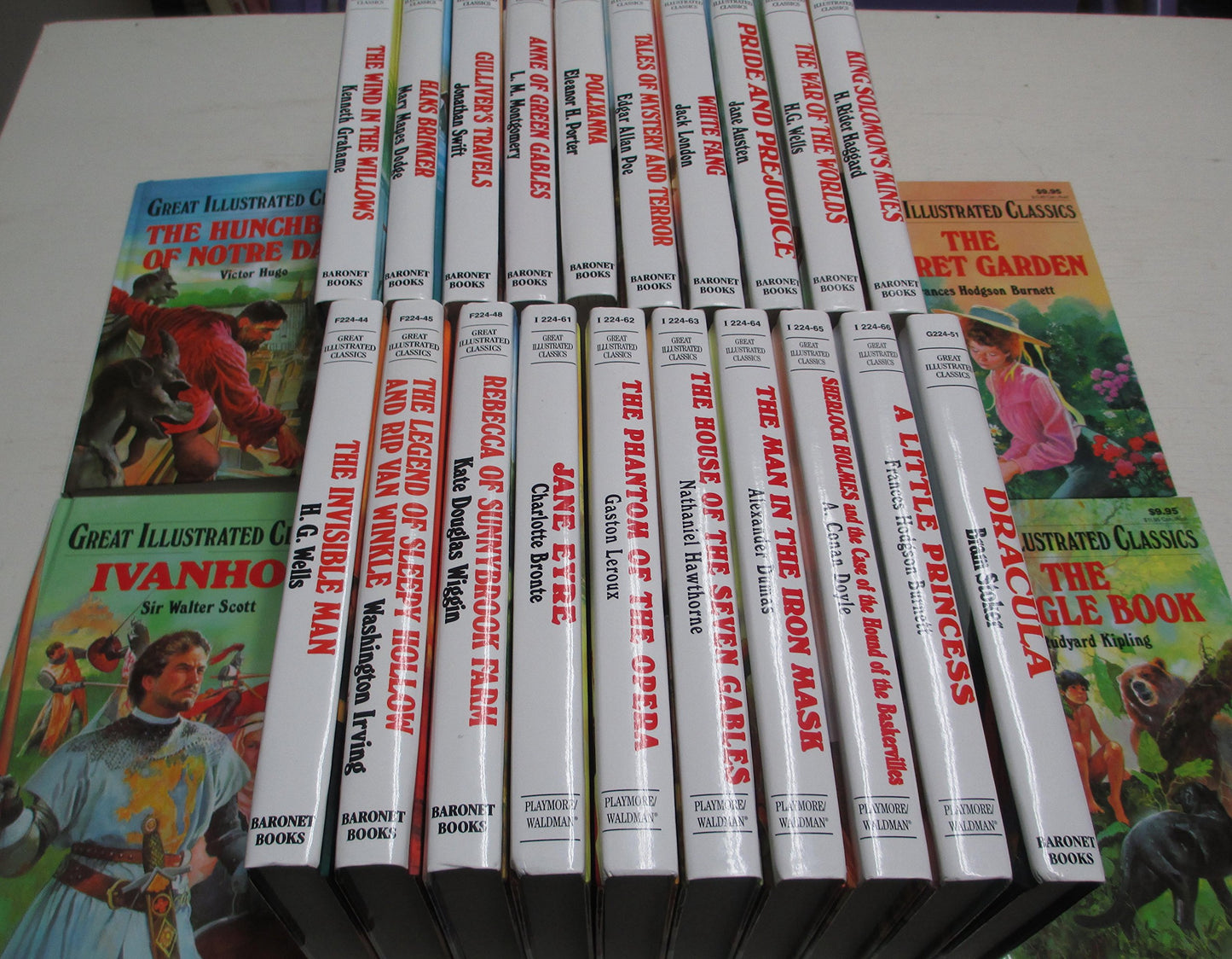 GREAT ILLUSTRATED CLASSICS - 42 BOOK SET (GREAT ILLUSTRATED CLASSICS)