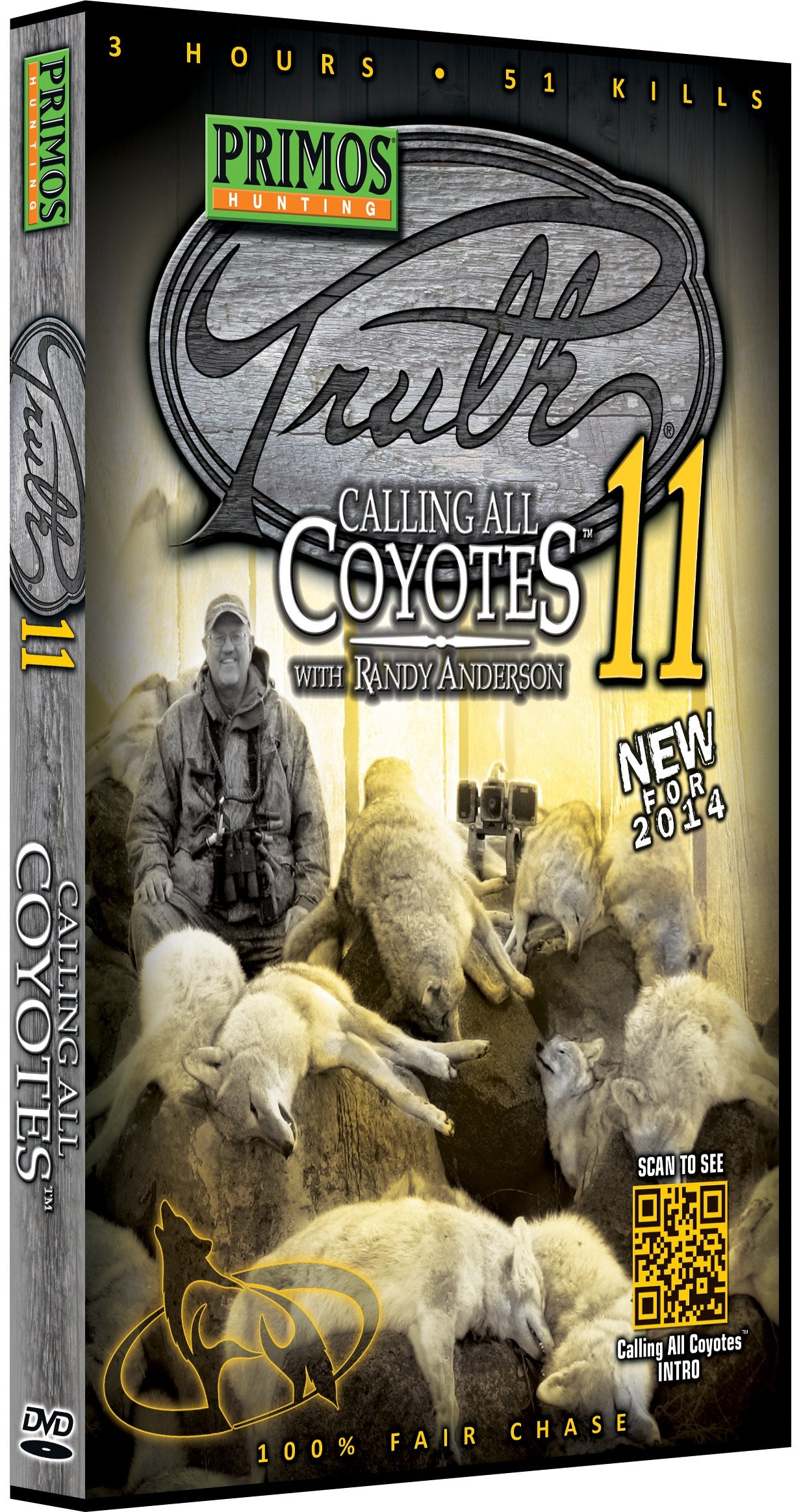 Primos Hunting The TRUTH 11 Calling All Coyotes DVD with Randy Anderson - 6110