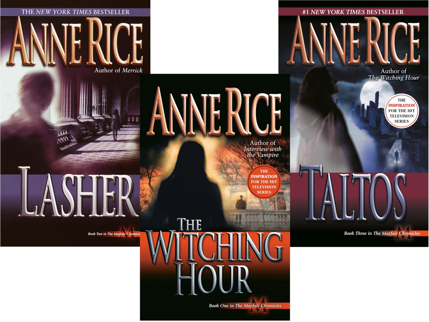 Anne Rice's, Lives of Mayfair Witches, 3 Books: Lasher / Taltos / The Witching Hour - 6877