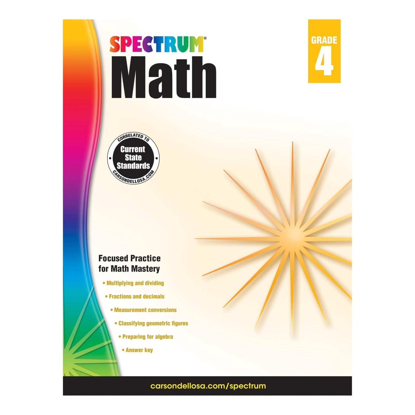 Spectrum Math Workbook, Grade 4