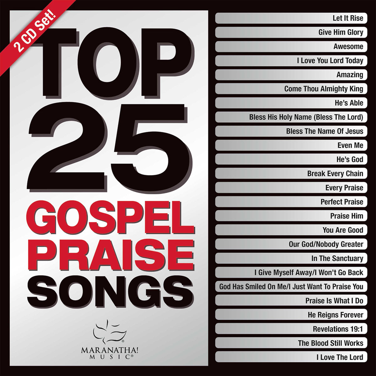 Top 25 Gospel Praise Songs (Green)