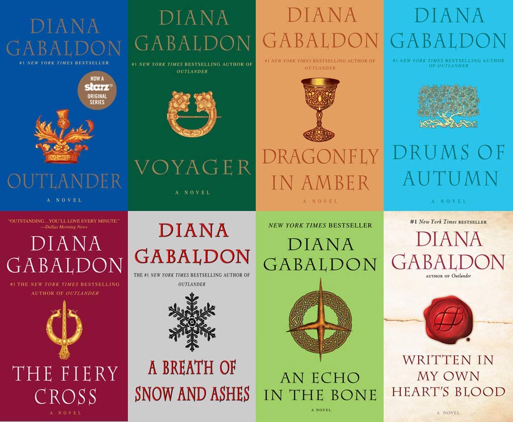 Diana Gabaldon Outlander Series 8 Book Set (1- 8) - 9679