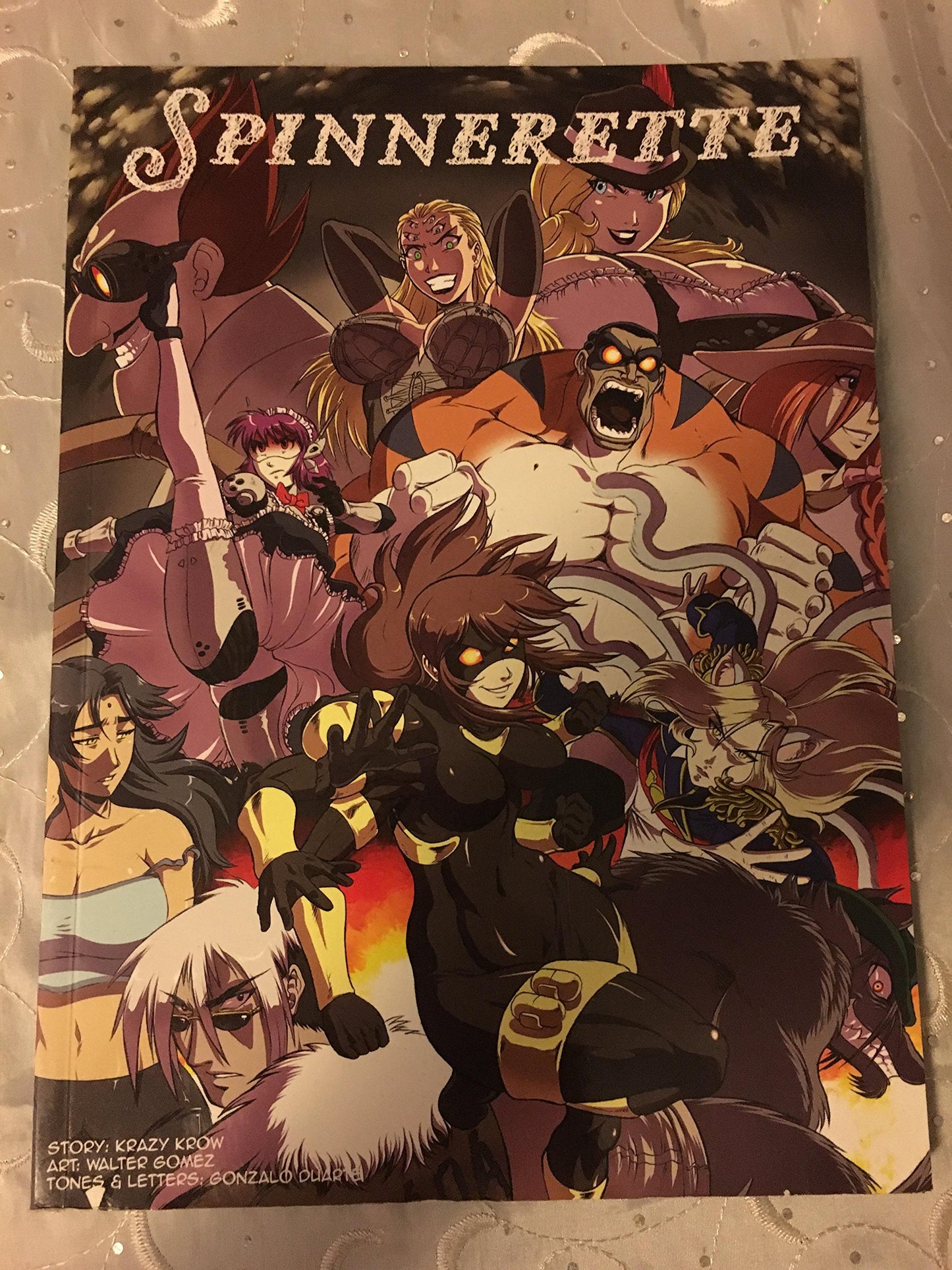 Spinnerette Vol. 1 Krazy Krow Krakenprint Graphic Novel