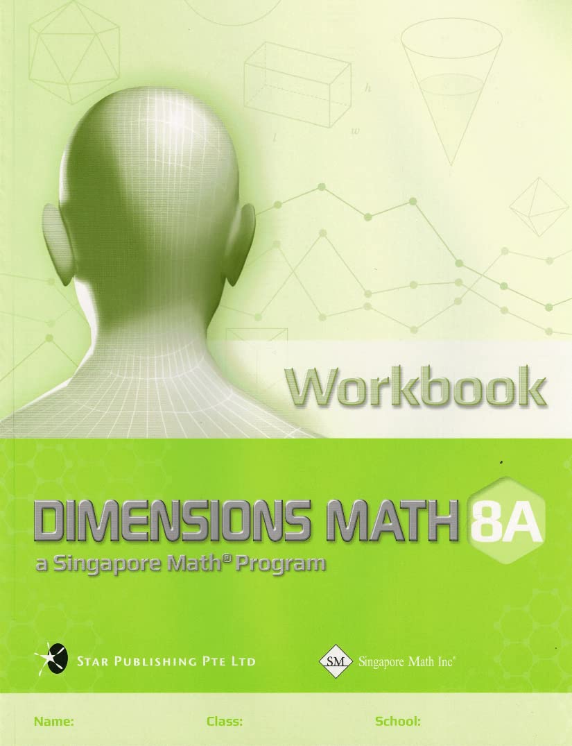 Dimensions Math Workbook 8A