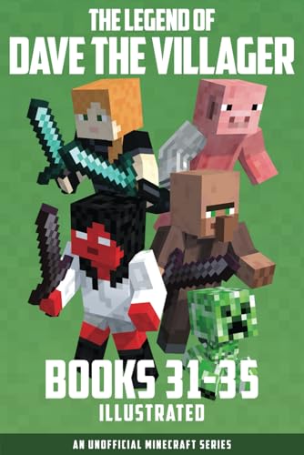 The Legend of Dave the Villager Books 31–35: An unofficial Minecraft series (Dave the Villager Collections)
