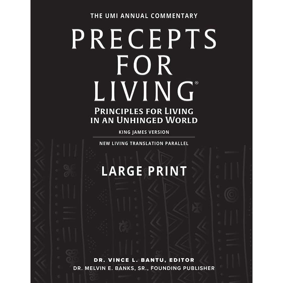 Precepts for Living Commentary 2024-2025 - Large Print