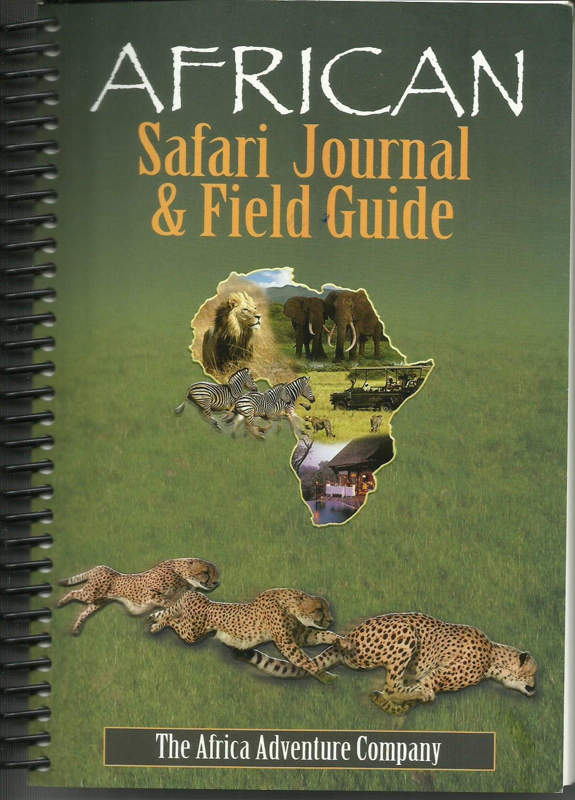 African Safari Journal & Field Guide - 1076