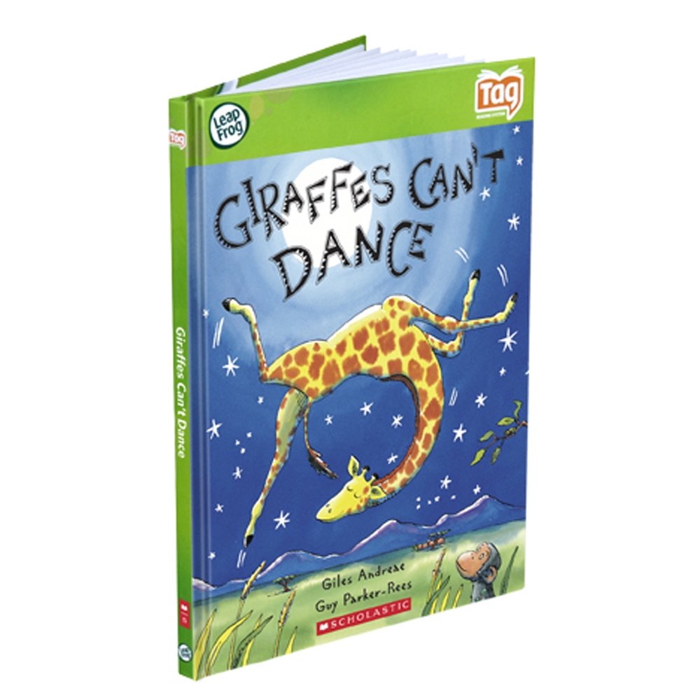 LeapFrog Tag Activity Storybook Giraffes Can't Dance (Scholastic) - 6540