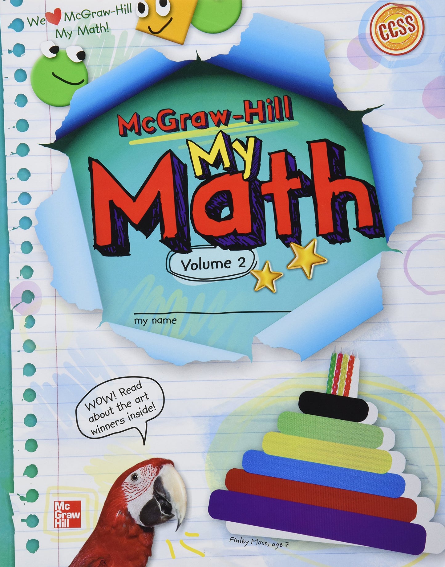 McGraw Hill My Math, Grade 2, Vol. 2