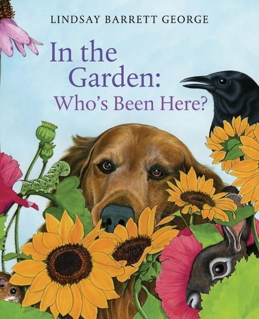 In the Garden: Who's Been Here? - 9157