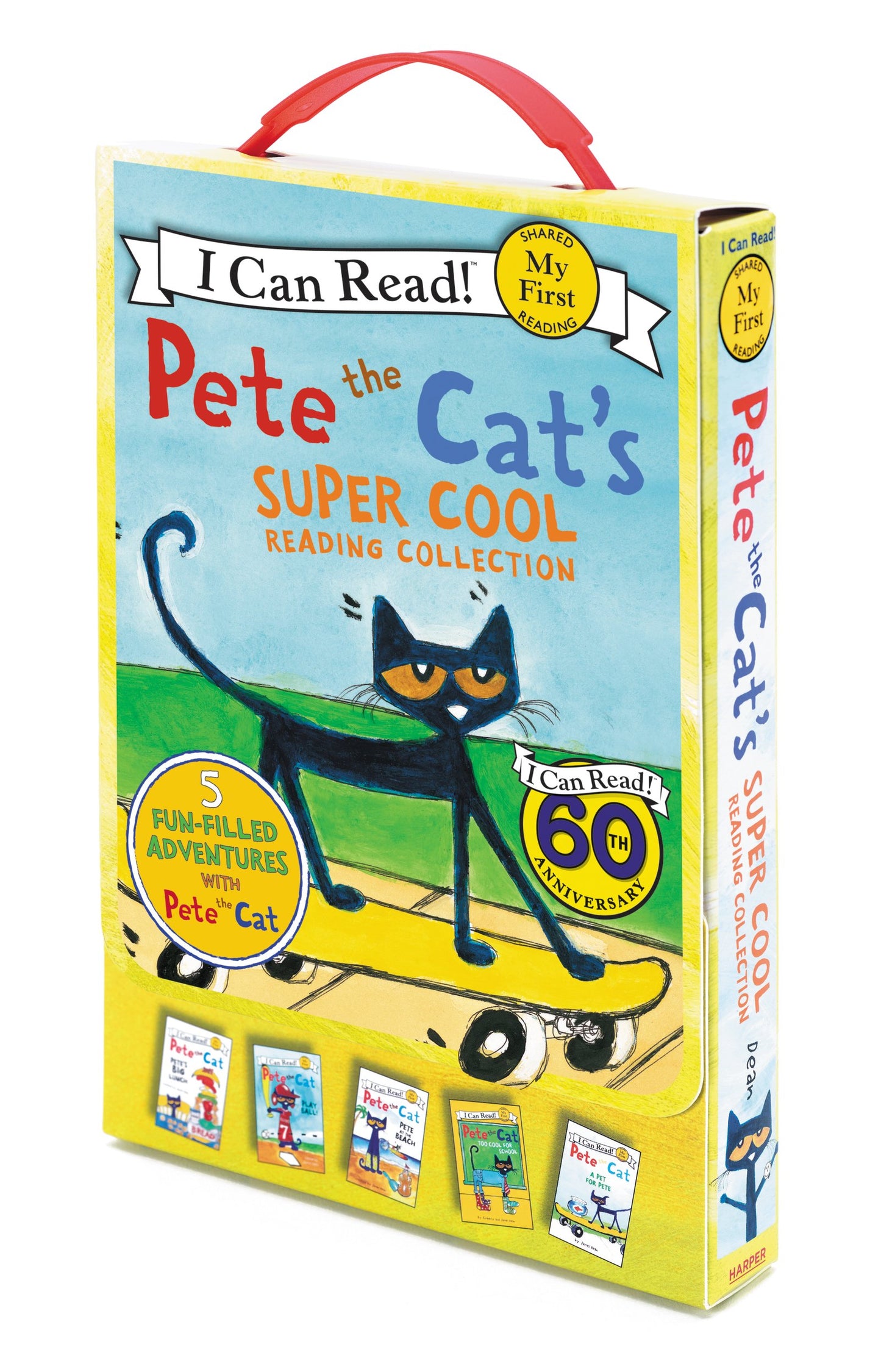 Pete the Cat's Super Cool Reading Collection: A Fun Set of Stories for Children (Ages 4-8) (My First I Can Read)