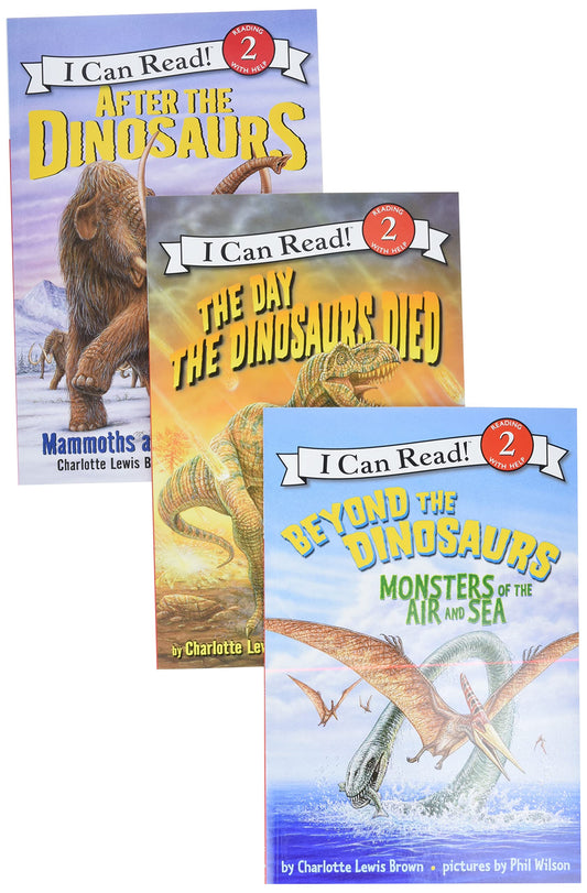 After the Dinosaurs 3-Book Box Set: A Box of 3 Nonfiction Books for Beginner Readers (I Can Read Level 2) - 7823