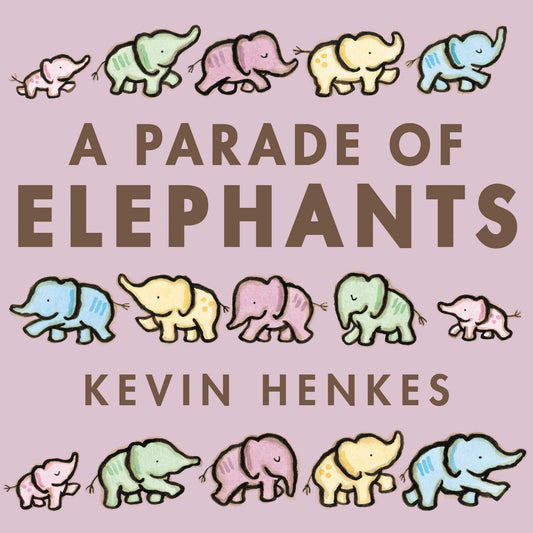 A Parade of Elephants Board Book - 7465