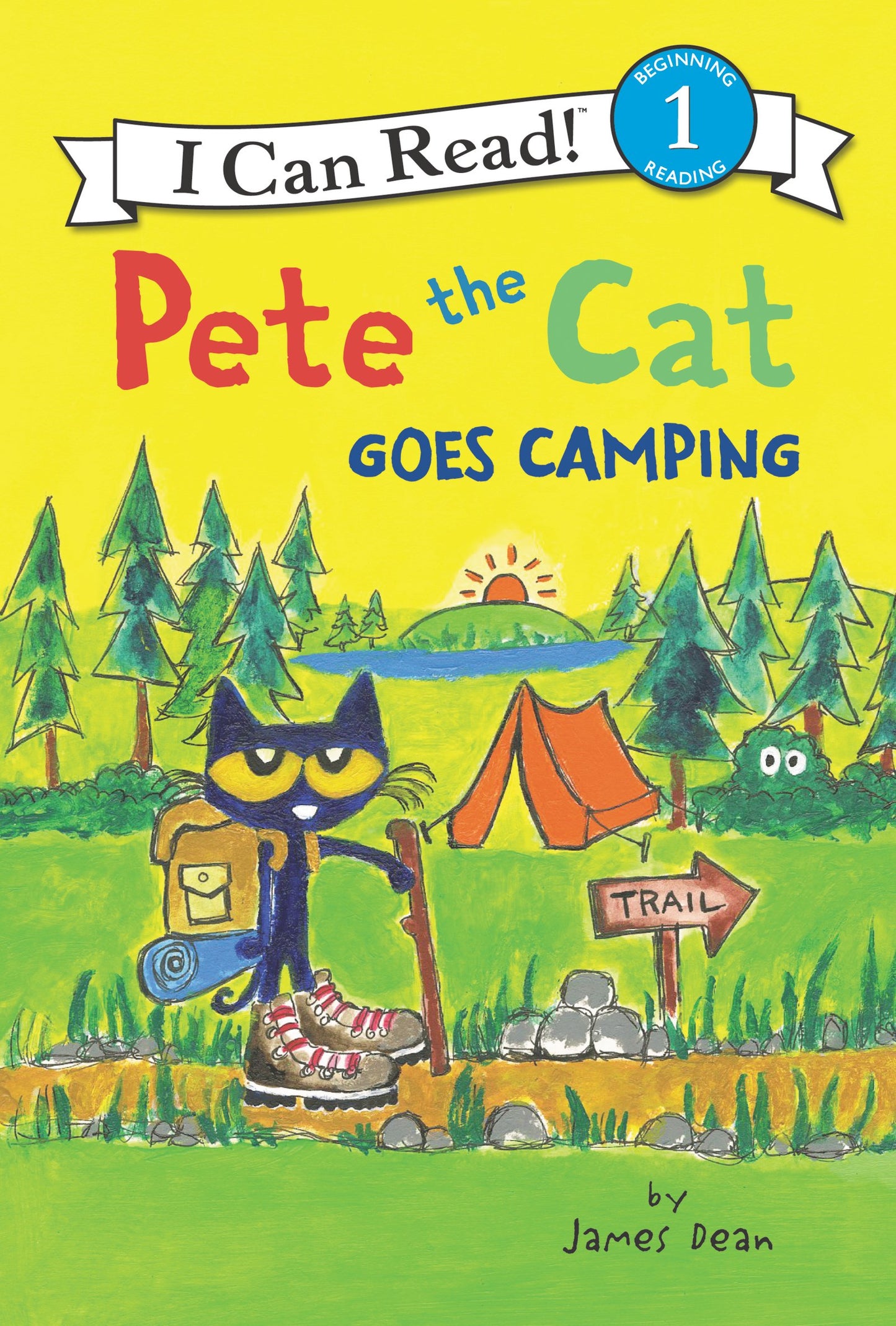 Pete the Cat Goes Camping: A Fun Nature Story for Children (Ages 4-8) (I Can Read Level 1)