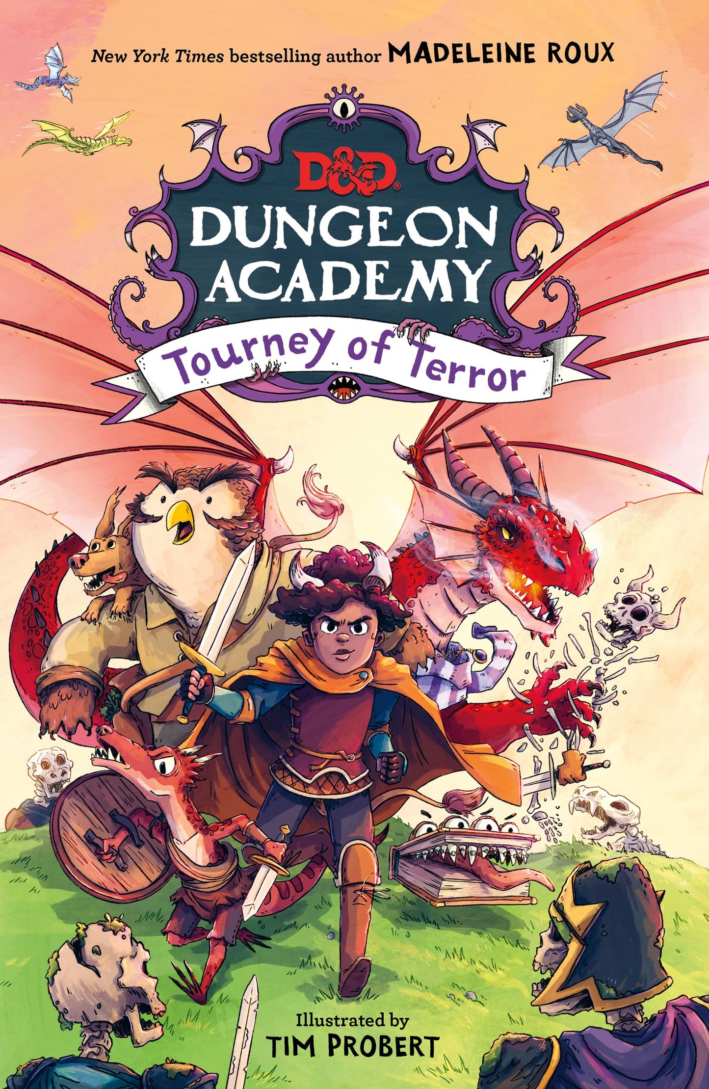 Dungeons & Dragons: Dungeon Academy: Tourney of Terror: A Magical Illustrated Adventure About Friendship, Courage, and Mystery for Kids (Ages 8-12)