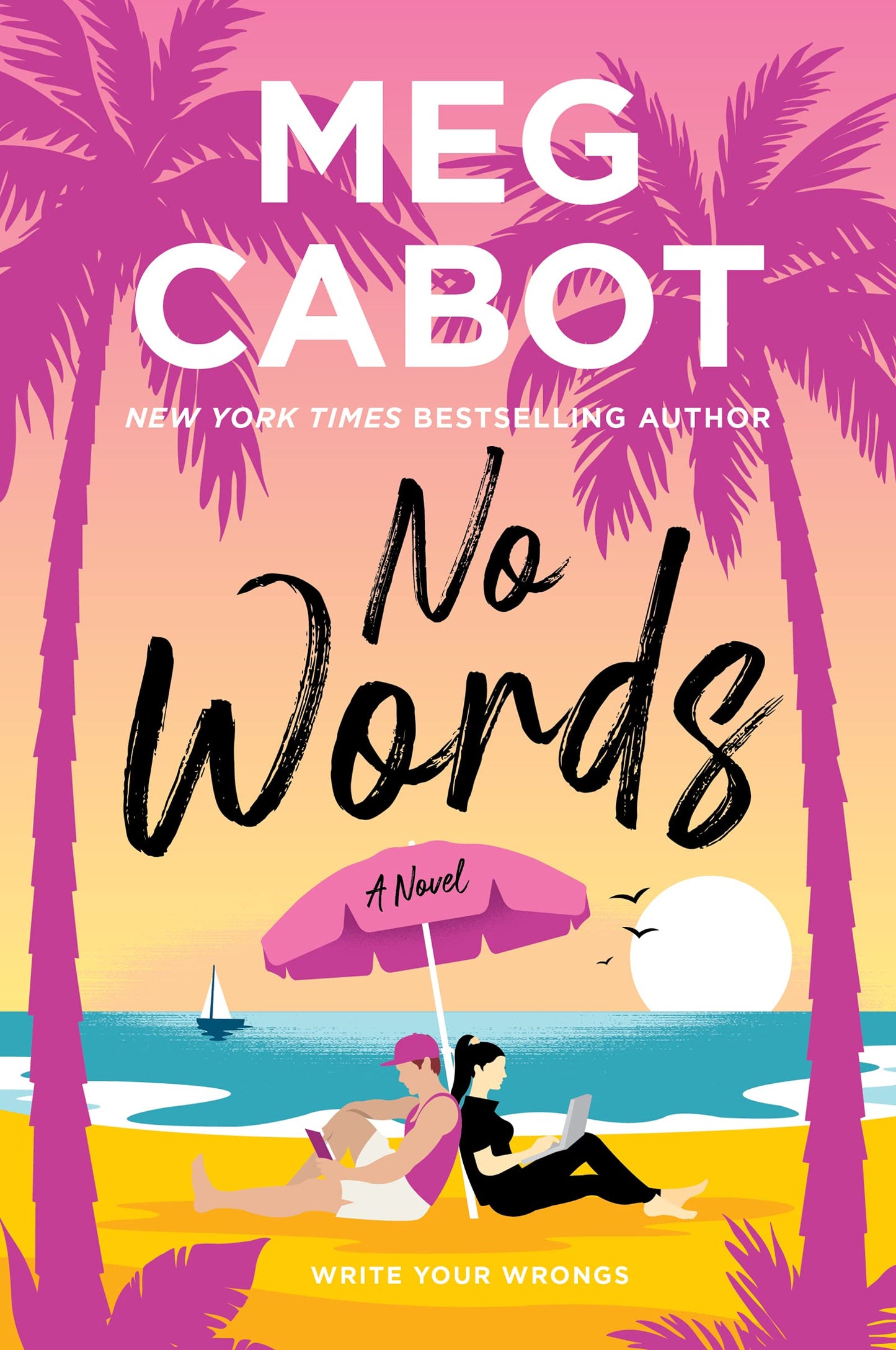 No Words: A Little Bridge Island Romance Where Enemies Become Lovers at a Book Festival
