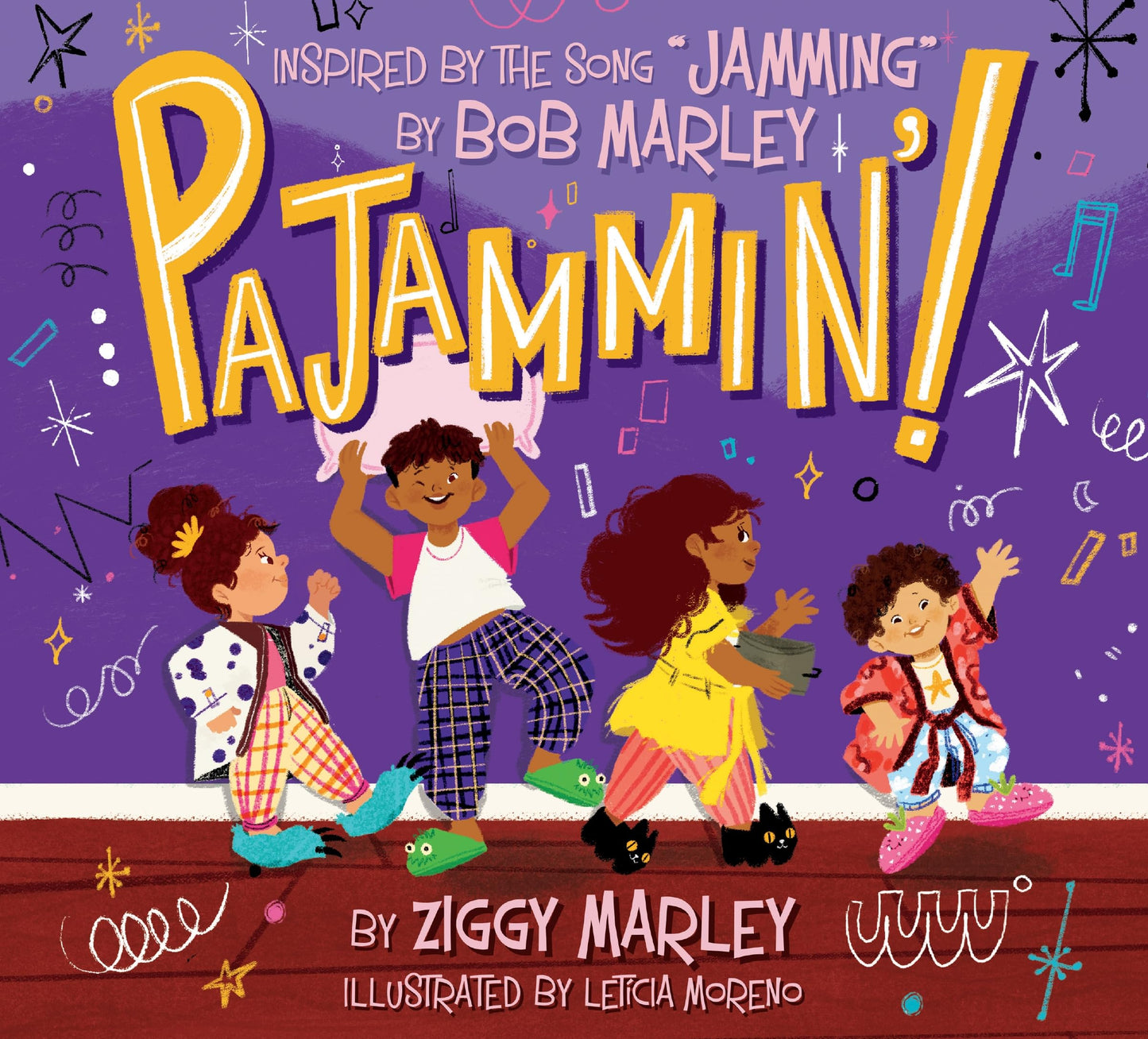 Pajammin': A Reggae Pajama Party for the Whole Family Inspired by Bob Marley's Jamming