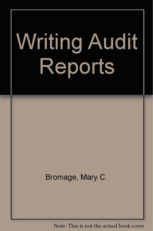 Writing audit reports - 1299