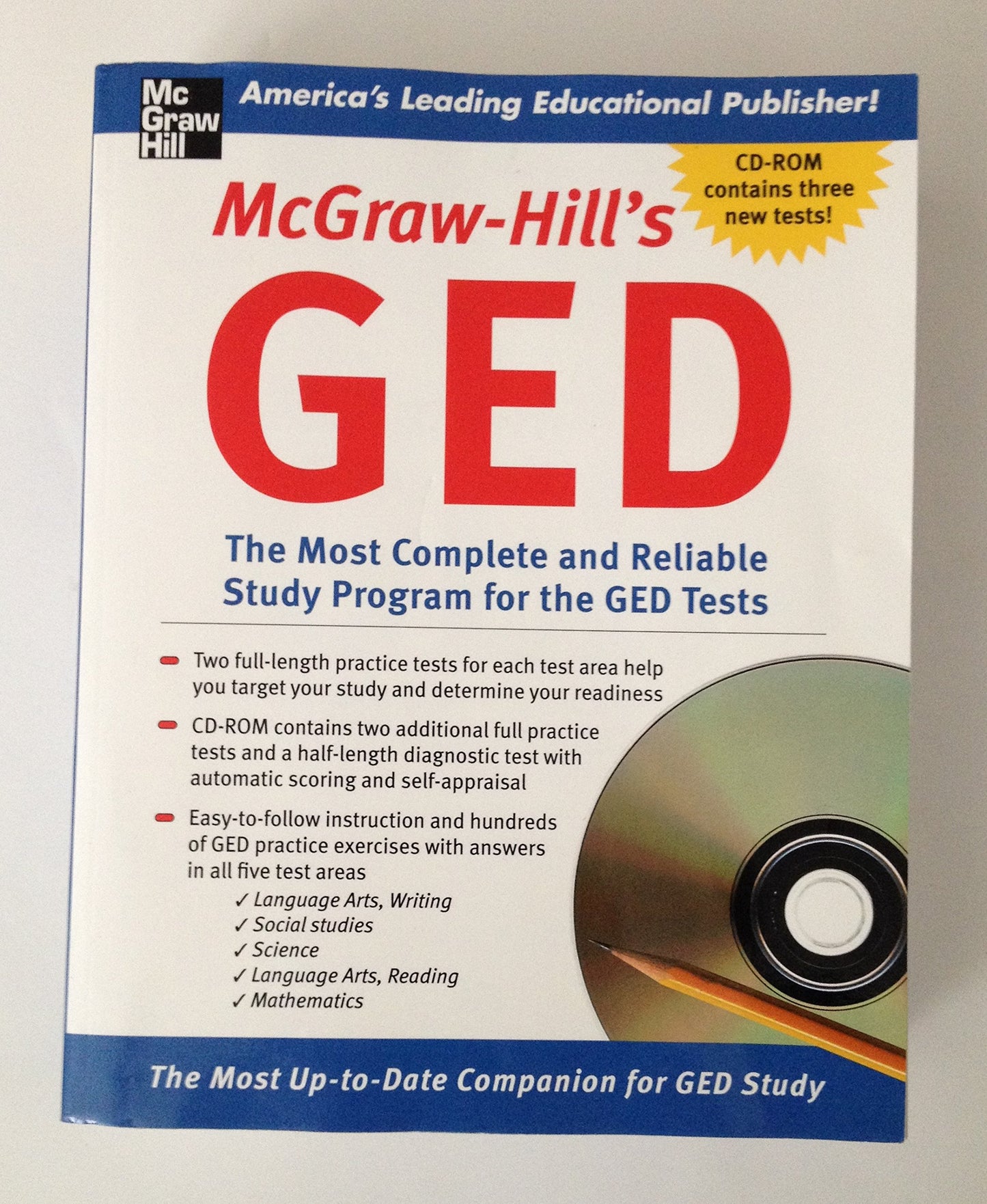 Mcgraw-Hill's GED: The Most Complete and Reliable Study Program for the GED Tests