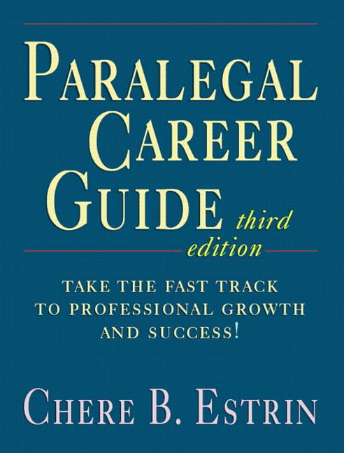 Paralegal Career Guide - 1520