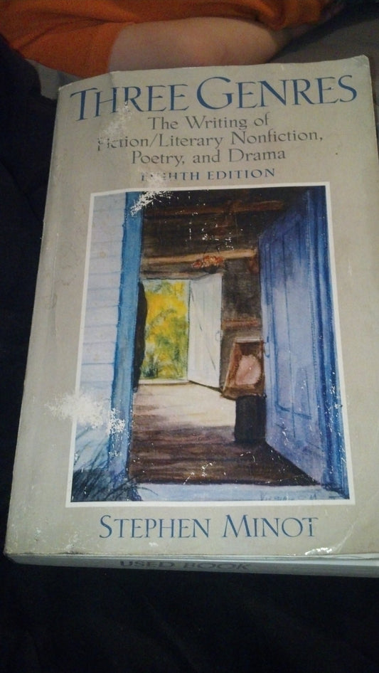 Three Genres: The Writing of Fiction/Literary Nonfiction, Poetry, and Drama - 4128