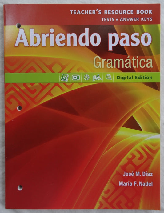Pearson - Abriendo paso: Gramatica - Teacher's Resource Book - 5394