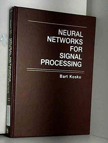 Neural Networks for Signal Processing - 7109