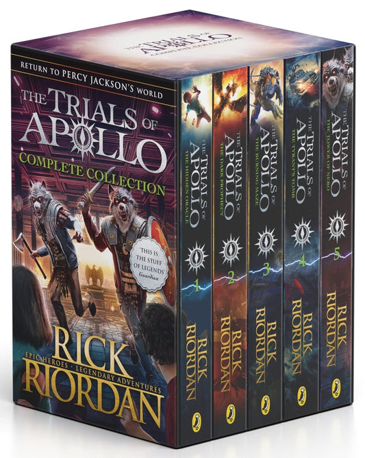 THE TRIALS OF APOLLO: COMPLETE COLLECTION 5 BOOKS SET - 9265