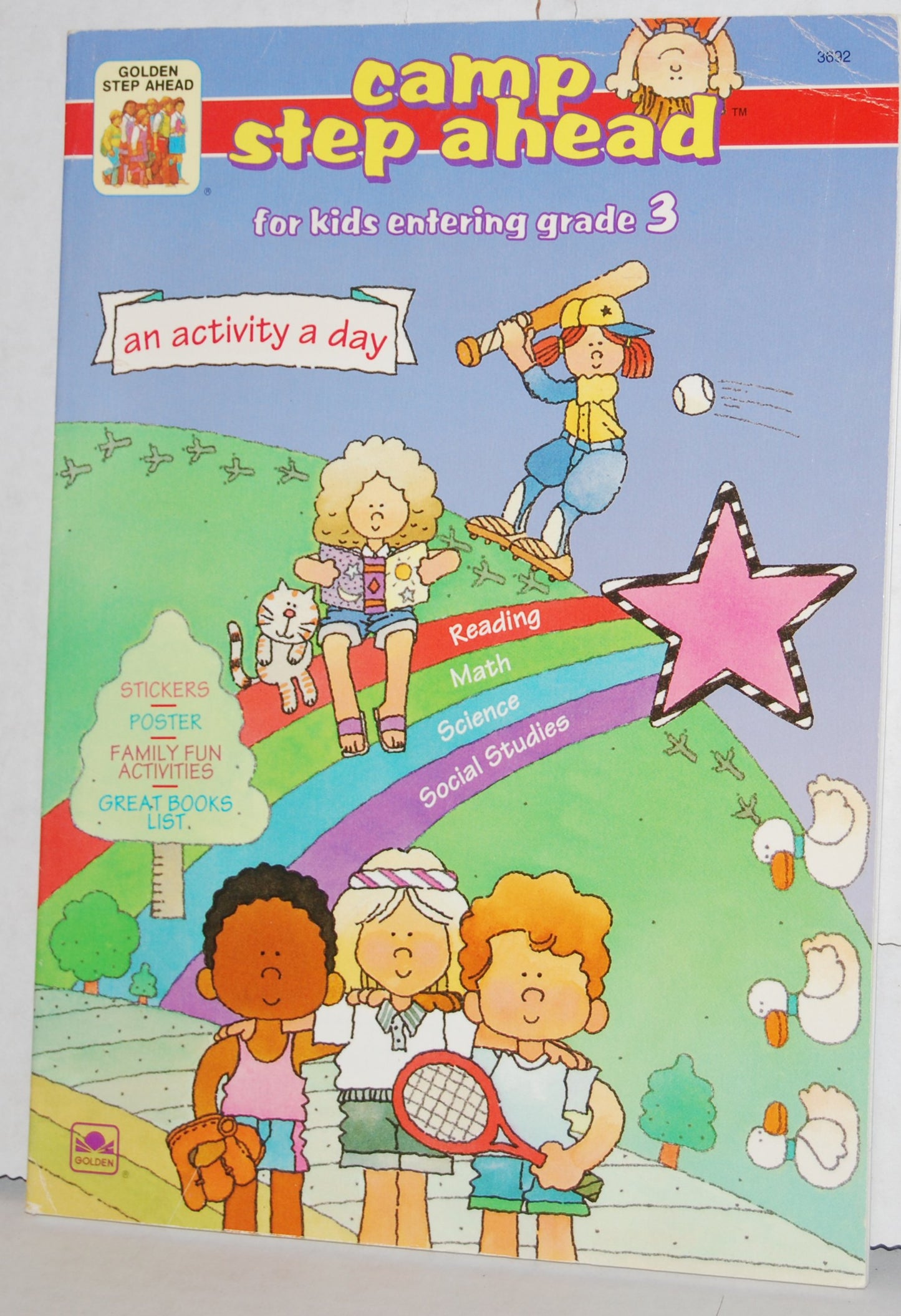 Camp Step Ahead Workbook for kids entering grade 3
