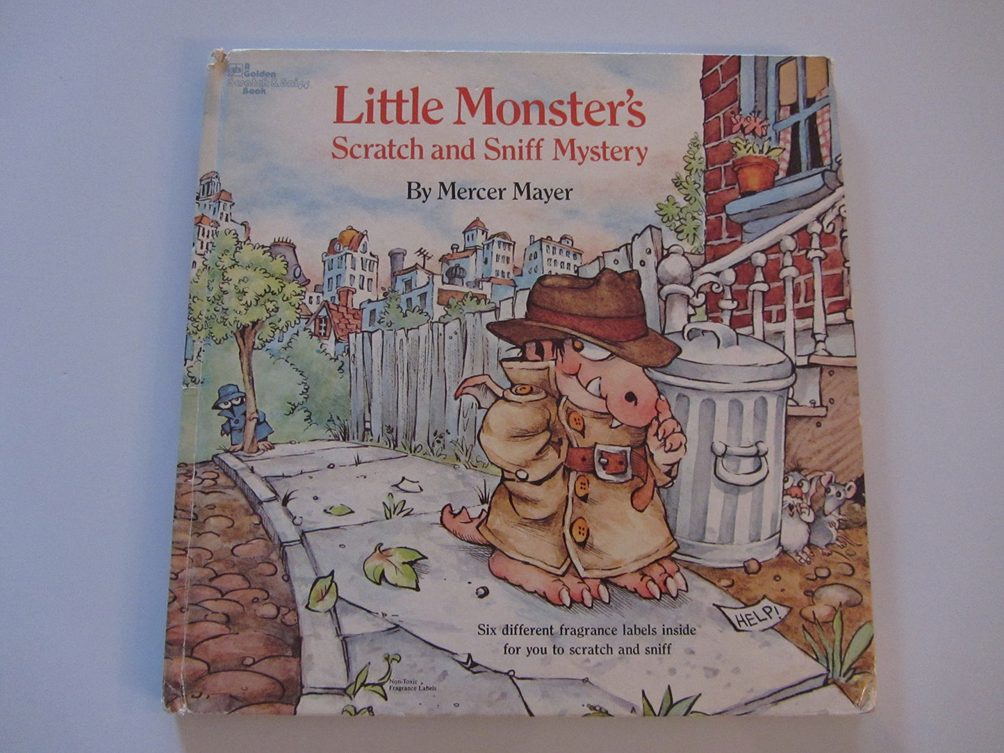 Little Monster's Scratch and Sniff Mystery (A Golden Scratch & Sniff Book)