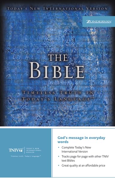 The TNIV Bible: Timeless Truth in Today's Language (Today's New International Version)