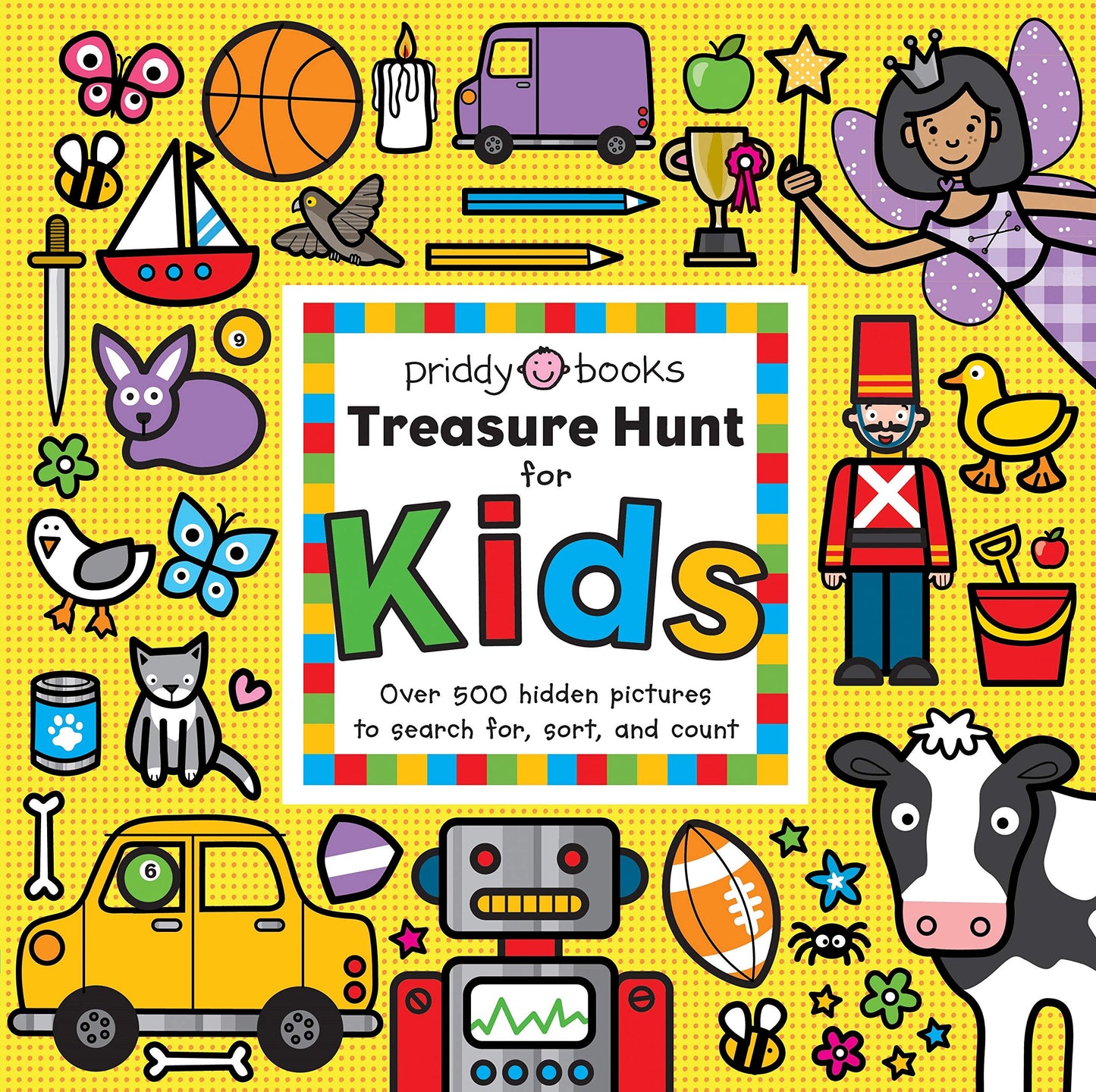 Treasure Hunt: Treasure Hunt for Kids: Over 500 hidden pictures to search for, sort, and count - 6007