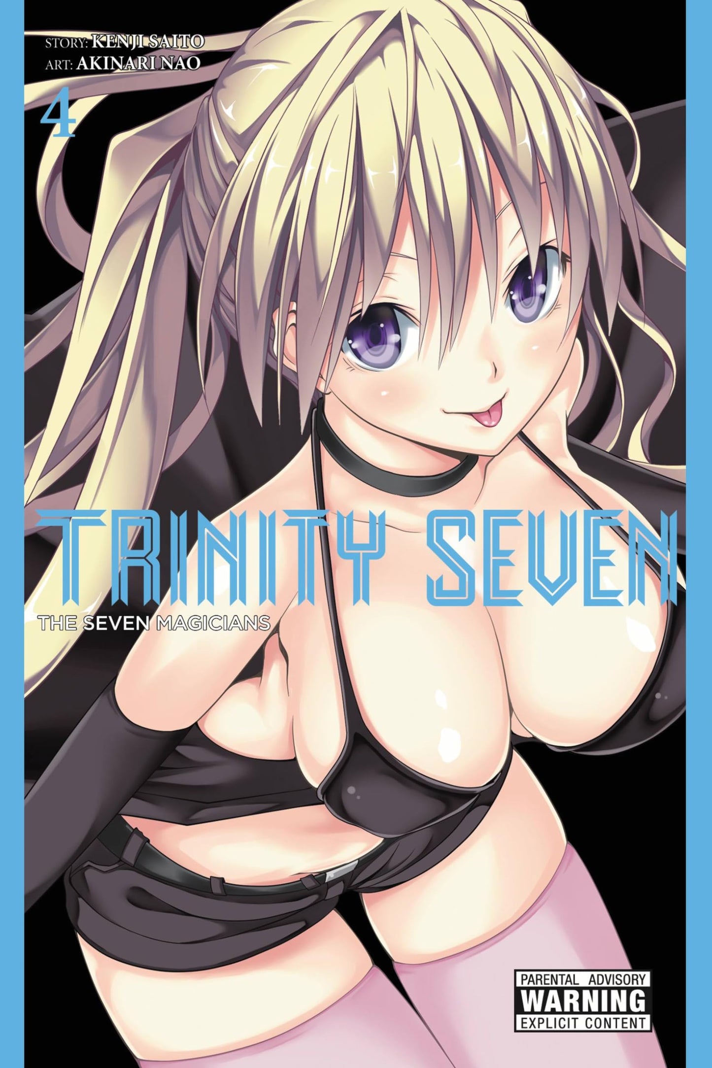 Trinity Seven, Vol. 4: The Seven Magicians - manga