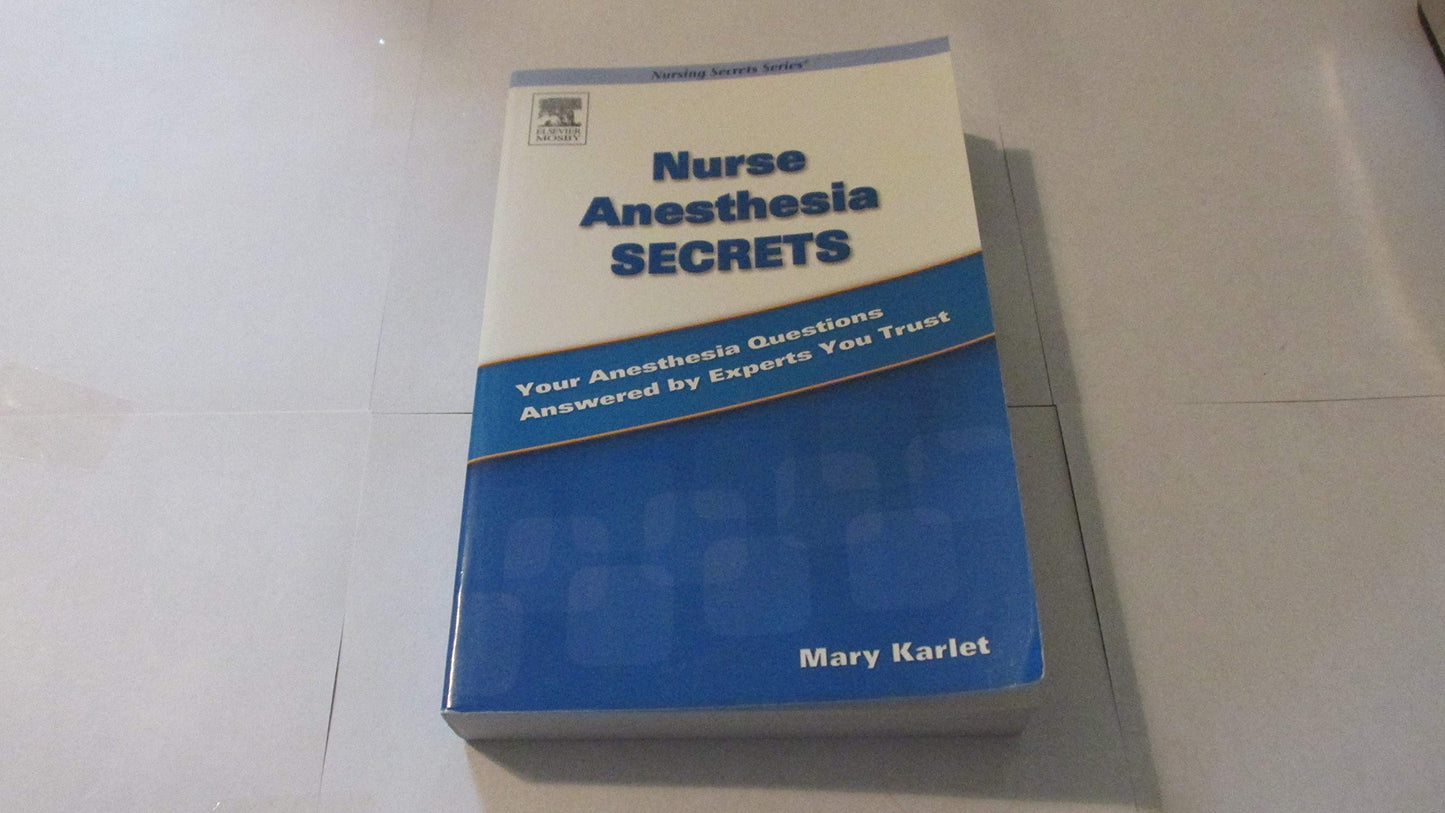 Nurse Anesthesia Secrets